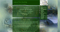 Desktop Screenshot of ladyoftheonering.com